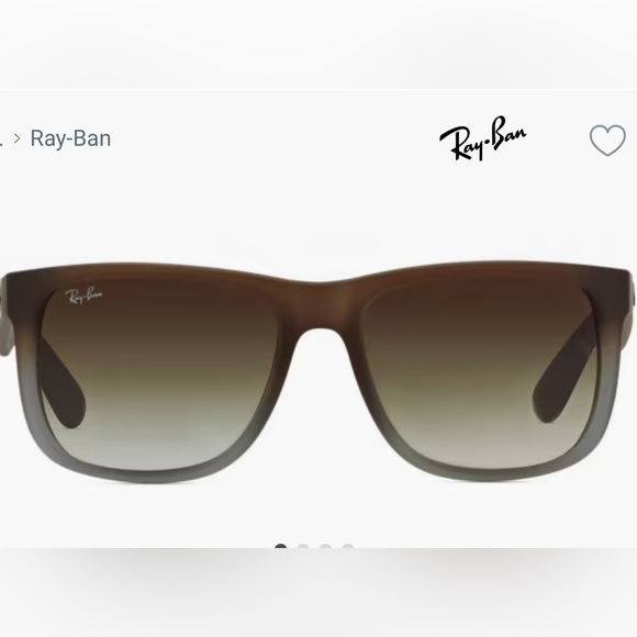 Ray-Ban Brand NEW The Justin matte brown polarized gradient lenses. Men & women - Picture 1 of 10
